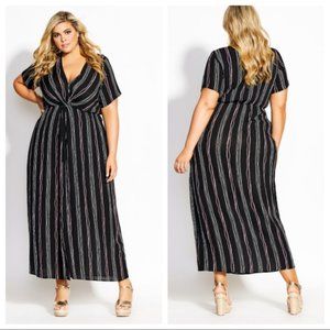 BNWT! City Chic Maxi Knot Romance Dress Size M (18)